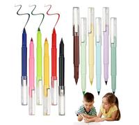 Derwrtup Everlasting Pencil,Endless Pencil - 12 Piece No Need Sharpened Forever Sketching Tool for Home Office Students Kids Drawing