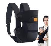 Derwrtup Front Baby Carrier, Breathable Front Carrier for Babies with Lightweight Headrest, Lightweight and Adjustable Horizontal Carry Bag for Festivals, Nature Walks, Outdoor, City, Travel &