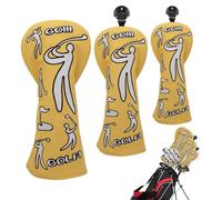 Derwrtup Head Covers for Golf Clubs | Driver Storage Sleeve | Golf Driver Head Covers,for Women Beginner Professional Indoor Outdoor Lawn