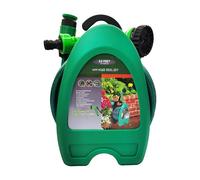 Derwrtup Hose Holder Wall Mounting, Robust Hose Hanger for the Wall, 10 m Stand Bracket for Hose Reel in the Garden, Pool, Garage, Watering Storage