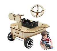 Derwrtup Mars Rover DIY Toy - Wooden Science Toy Mars Rover DIY | Parent-Child Interaction for Kindergarten, Living Room, Bedroom, Children's Room, Classrooms
