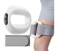 Derwrtup Massage Ring, Portable Massager, Adjustable Modes, Quiet Relaxation Device for Stretching Exercises, Breaks at the Desk, After Yoga, Gym, Home, On the Go