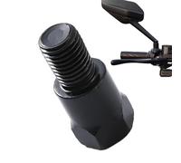 Derwrtup Motorcycle Mirror Reverse Thread Adapter,Motorcycle Thread Adapter Adjustment Screw | Rearview Mirror Mount Universal For Scooter
