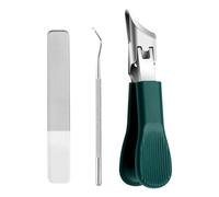 Derwrtup Nail Cutter - Fingernail Cutter with Eagle Beak and Bevelled, Non-Slip Handle for Manicure and Pedicure Tool with Wide Grip Opening for Travel, Business Trip, Dorm