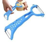 Derwrtup Potato Peeler, Orange Peeler Tool, Stainless Steel Hand Double Head Vegetable Peeler, Practical Kitchen Utensils & Gadgets for Children, Family, Young People, Elderly, Children