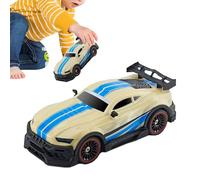 Derwrtup Remote Control Car, RC Drift Vehicles, 2.4 GHz Remote Control Car with Lighting for Children from 4 Years to Promote Hand-Eye Coordination for Home and on the Go
