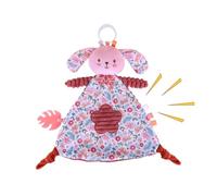 Derwrtup Safety Blanket for Toddlers, Soothing Blanket for Toddlers, Plush Calming Blanket, Cuddly Blankets Made of Soft Plush with Animal Faces for the Birth of Toddlers, the