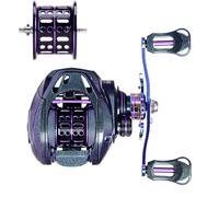 Derwrtup Saltwater Baitcaster Reels, Baitcaster Reel | Baitcasting Reel Baitcaster Reels, High Speed Fishing Reel, 7.6:1 Gear Ratio, Bait Reel, Fishing Tackle