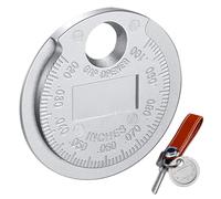 Derwrtup Spark Plug Gapper | Measuring Wire Spark Plug Gap Gauge Tool | Accurate Tester Car Accessories for Automotive Engine Lawn Mower Road Farm Equipment Vehicles Driver Travel