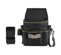 Derwrtup Tool Belt Bag Waist Belt Tool Bag Compact Ergonomic Quick Release Tear-Resistant Holster for Carpenter's Workshop Sanitary Installation Repair