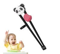 Derwrtup Training Chopsticks for Children, Children Learning Chopsticks - Chopsticks with Cartoon Animal Design, for Learning and Practice for Beginners - Reusable, Dishwasher Safe Chopsticks for