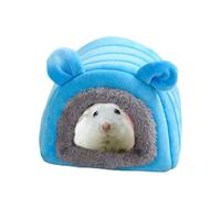 Derwrtup Warm Hamster Nest, Warm Hamster Bed House - Hamster Bed Cave House Sleeping Nest Small Animal Cosy House Bed Cage Accessories for Ferrets, Parrots, Hedgehogs