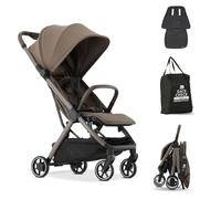 Deryan Air Travel Buggy - Cabin Approved - Compact Stroller & Travel Bag 8 kg - Travel Stroller for Life On The Go - Foldable & Lightweight - Suitable from Birth to 4 Years (0-4 Years) - Hazel
