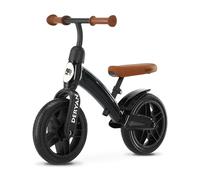 DERYAN Balance Bike | Moulded, Adjustable Seat & Handlebar Bicycle with Puncture-Proof Wheels & a Carry Handle | Custom Ride Bikes for Toddlers Age 24 Months to 4 Years (max. 30kg) - Black