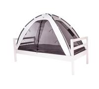 Deryan Bed Tent - Mosquito Net Double Bed - Mosquito Tent Tent Bed - Insect Protection Bed - Compact and Lightweight - 200 x 90 x 110 cm - Mosquito Net Bed & Mosquito Net Travel with Carry Bag - Ivory