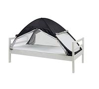 DERYAN Bedtent - 200x90cm - Pop-Up System - Black - < 1mm Mosquito Net - Protects Your Sleeping Child Against Insects - Including Carrying Bag