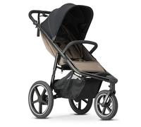Deryan Bolt Jogger All-Terrain Combination Pushchair - Foldable and Portable Buggy - Jogging from 6 Months to 22 kg - Hazel