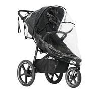 Deryan Bolt Pram Buggy Rain Cover - Windproof & Waterproof Winter Stroller Accessory - Clear Baby Travel Weather Shield for Sun, Dust, and Snow Protection, Raincover - Compact and Easy Storage