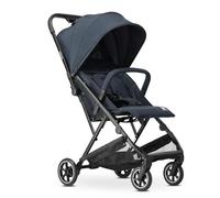 Deryan Easy Travel Buggy - Birth up to 22 kg with Reclining Function - Lightweight & Compact Baby Pushchair (6.5kg) - One Hand Small Foldable, Sun Protection UPF 50+, Large Storage Basket - Navy