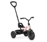 Deryan Tricycle Drifter 2-in-1 - For children aged 2 to 6 years - Foldable tricycle, baby trike - Walker load capacity up to 25 kg - Includes handlebar and safety belt, Lightweight (Pink)