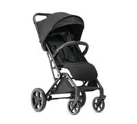 DERYAN XP XL, Compact Pushchair, 0 to 4 Years (22 kg Max.), Lightweight and Compact Baby Stroller, Reclining Position, Compact Pushchair, One-Handed Tilt, Large Storage Basket - Black