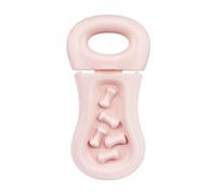 derYEP Dog Training Toy for Crate Training Peanut Butter Slow Feeder Treat Dispenser Training aid to Reduce Anxiety (Pink)