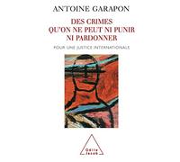 Des crimes qu'on ne peut ni punir ni pardonner: Pour une justice internationale
