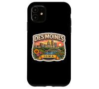Des Moines Iowa Souvenir City State Capital Memorabilia Case for iPhone 11