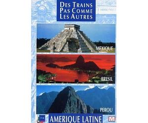 Des trains pas comme les autres - Amérique du Sud : Pérou / Brésil / Mexique - Coffret 3 DVD