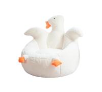 DESAV Bean Bag Chair Cover (No Filler,Cover Only) Beanbag Cover, Sofa Lazy Sack Swan Stuffed Memory Foam Lounger Seat Cover for Teens, Adults,M