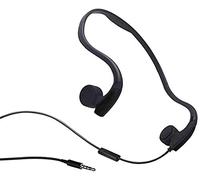 DESAV Wired Bone Conduction Headphones,3.5Mm Audio Jack, Outdoor Sports Open-Ear Earphone Noise Reduction Headset with Mic for Running, Sports, Fitness,Black