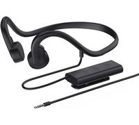 DESAV Wired Bone Conduction Headphones, 3.5Mm Or TYPE C, Open-Ear Outdoor Headset, Waterproof Sweatproof Noise Reduction with Mic, for Running, Sports, Fitness,3.5mm