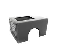 Descalation Assistance Helpeton Cavern, Fluoritan/PETG Issued Non-Toxic Composition with Elevation and Humidity Chambers Herpeton Resting Cave