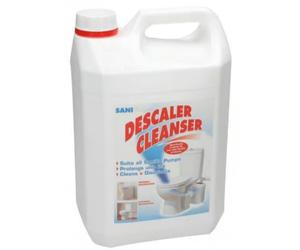 Descaler Cleanser 5L Saniflo 1085 Limescale Remover Pump Cleaner Septic Safe