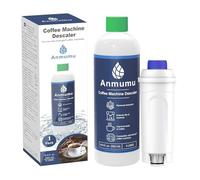 Descaling* Solution Kit for DeLonghi* Coffee Machines,Includes 1 Bottle 500ML of Descaler Solution & 1 Delonghi* Filter,Concentrated Formula for Limescale