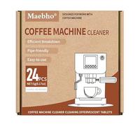 Descaling Tablets for Fully Automatic Coffee Machines and Coffee Machines, Descaling Tablets for Delonghi/Siemens EQ Series/Bosch/Miele Pack of 24