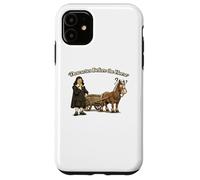 Descartes Before the Horse Philosophy Pun Funny Case for iPhone 11
