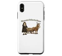 Descartes Before the Horse Philosophy Pun Funny Case for iPhone XS Max