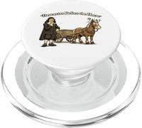 Descartes Before the Horse Philosophy Pun Funny PopSockets PopGrip for MagSafe