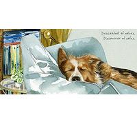 Descendant of Wolves Little Dog Laughed Greeting Card Blank Inside Any Occasion AC53