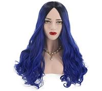 Descendants 3 Evie Long Wavy Wig Cosplay Costume Heat Resistant Synthetic Hair Women Fashion Wigs