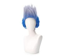 Descendants 3 Hades Short Wig Cosplay Costume Heat Resistant Synthetic Hair Men Halloween Party Role Play Wigs Qy-7836