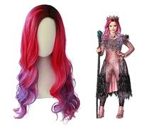 Descendants 3 Women Audrey Cosplay Wig Role Play Costume Omber Synthetic Hair Wigs For Halloween Carnival Party AG-105