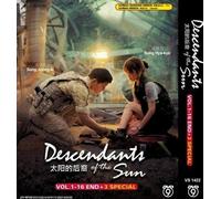Descendants of the Sun Korean TV Drama + 3 Special /w English Subtitle