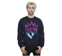 Descendants Pink Crown Sweatshirt Disney Navy M
