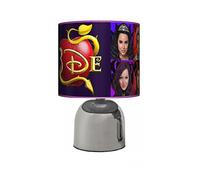 Descendants Villains - Bedside Touch LAMP - Girls Bedroom Light/LAMP Shade - Mains Operated (UK Plug)