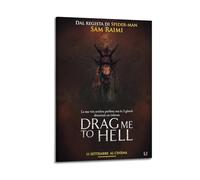 Descent Into Hell Movie Poster Poster Decorative Painting Canvas Wall Posters And Art Picture Print Modern Family Bedroom Decor Posters 20x30inch(50x75cm)