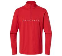Descente - Chest Logo T-Neck - Fleece jumper size 54, red