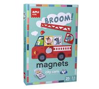 Desconocido APLI Kids Magnetic Game Cars Assorted