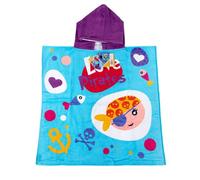 Desconocido KIDS Cotton Poncho Towel Pirate Collection, Adults, Unisex, Multicolour, One Size